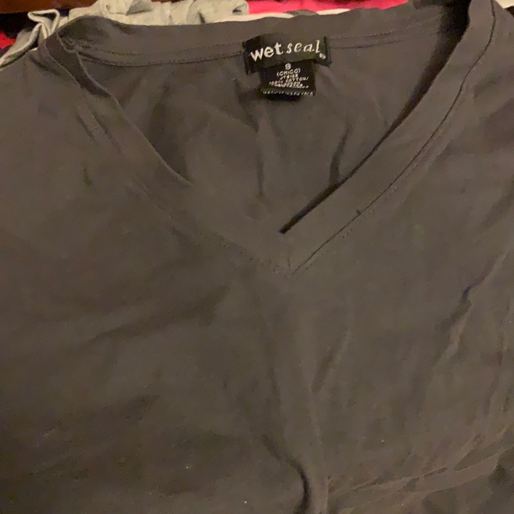 Wet Seal Crop Shirt